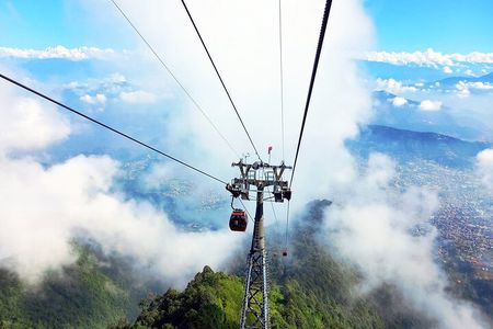 Private Chandragiri Cable Car Tour with Swayambhunath Temple