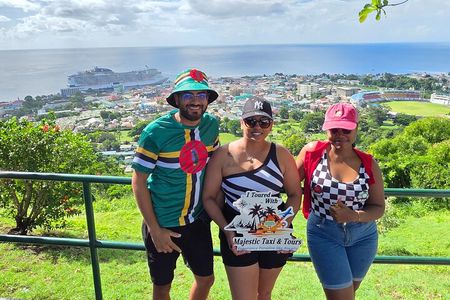 Dominica Roseau City and Rainforest Tour