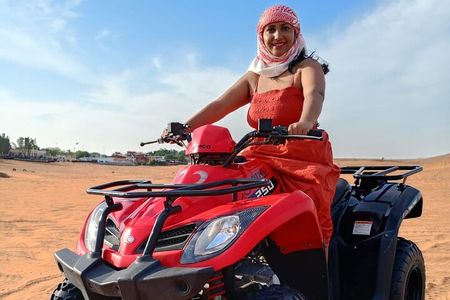 Morning desert adventure with quad biking Dubai
