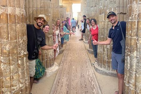 Private Tour of Saqqara Dahshur and Memphis