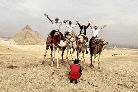 Day Tour at Pyramids of Giza with Lunch ATV and Dinner Cruise