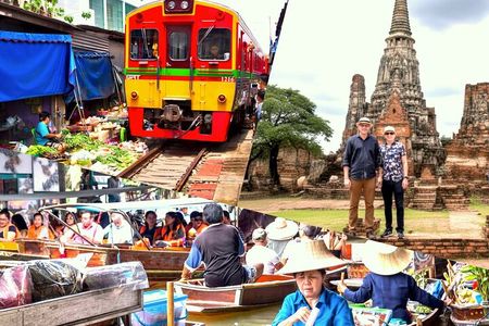 Private Floating Market and Historical Ayutthaya Sightseeing Tour