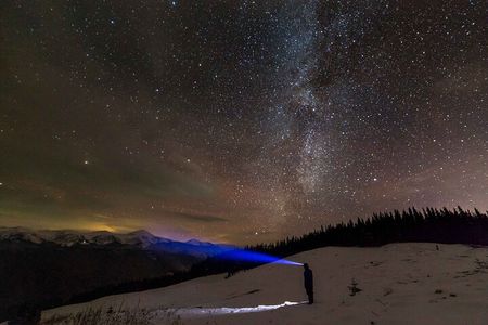 Johnston Canyon Night Walk and Stargazing Experience