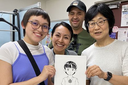 Manga Lesson with a Professional Japanese Manga Artist in Nakano