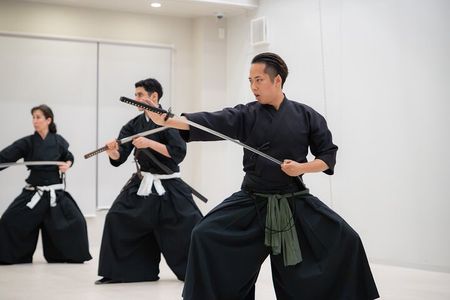 Ancient Katana Training in Kyoto with Local Students