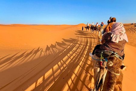 From Marrakech: 3 Day Round Trip Via Merzouga Desert & Camel Trek