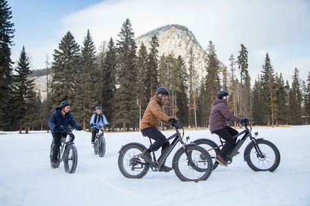 Electric Fat Biking Adventure in Banff | Small Group Adventure