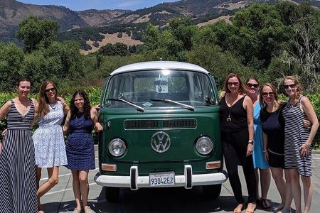 Napa and Sonoma Wine Tour Vintage VW Experience with Lunch