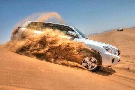 Airport to Desert Doha Transit Safari Tour Camel Ride and ATV