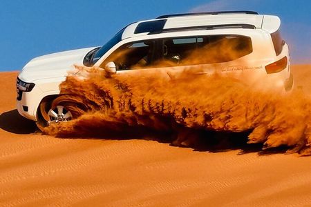 Dubai Desert Safari Quad Biking, BBQ and Camel Ride