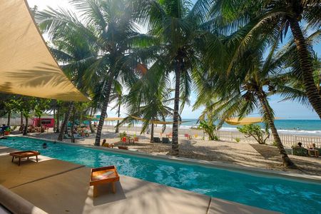 Beach Day at The Pink Mango, just 10 mins from town.