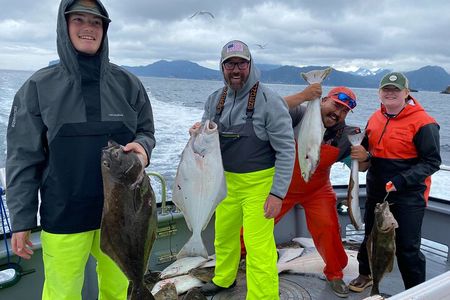 Full Day Halibut Bottom Fishing Charter - 10 Hours