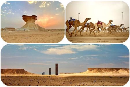 Doha: West Coast Tour Serra and Mushroom Rocks