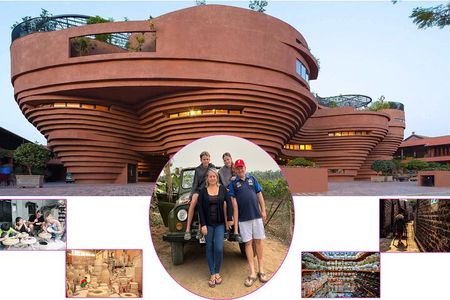 Half Day Hanoi Jeep Tour Explore Bat Trang Pottery Village