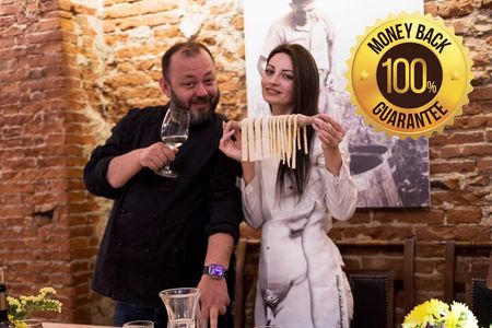 Florence: Pasta & Tiramisu Cooking Class with lots of Good Wine