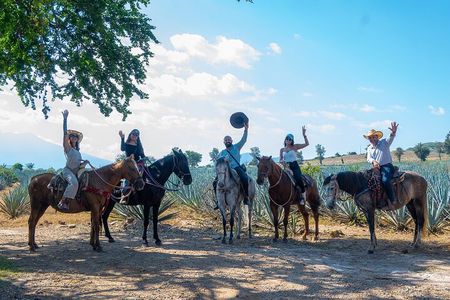 Agaves and Tequila Horseback Ride in El Arenal Jalisco