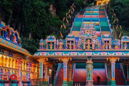 Kuala Lumpur: Guided Batu Caves Tour with Banana Leaf Lunch