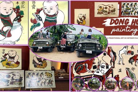 Explore Dong Ho's Folk Painting Heritage by Jeep Car
