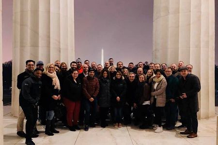 Capitol Hill with US Capitol, Arlington Cemetery, Night Bus Tour