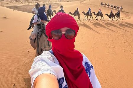 3-Day Sahara & Atlas Mountains Camel Trek – Overnight Desert Camp