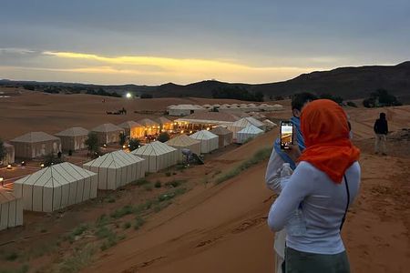 3-Day Sahara Tour from Marrakech: Camel Trek & Desert Camp
