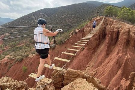 Atlas Mountains Zipline Experience from Marrakech