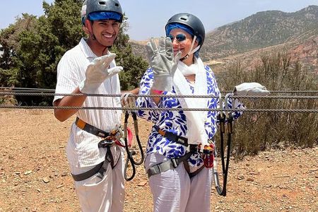 Atlas Mountains Zipline Adventure from Marrakech