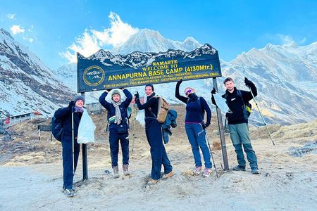 Kathmandu to Annapurna Base Camp (ABC) 5-Day Trek