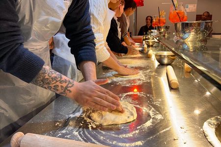 Roman Style Pizza Cooking Class & Spritz Making in Rome