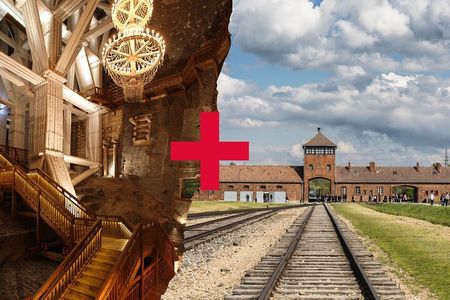 Auschwitz Birkenau and Wieliczka Salt Mine Day Tour from Krakow