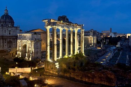 Rome: Twilight Imperial Forums and Capitoline Hill Walking Tour