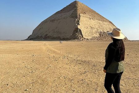 Saqqara , Memphis and Dahsur with Lunch and Private Guide 