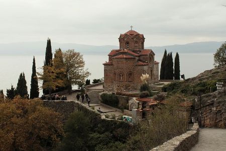 From Tirana/Durres: Day tour to Ohrid North Macedonia