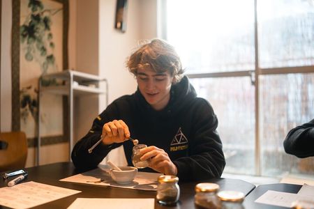 Tokyo: Incense Making Workshop and Drinking Matcha in Shibuya