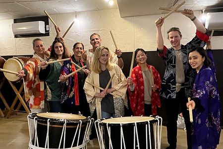 Tokyo's Authentic and Finest Taiko Drumming Workshop