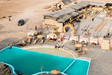 Agafay Day: Quad, Dromedary, Swimming pool, Moroccan Dinner & Show 