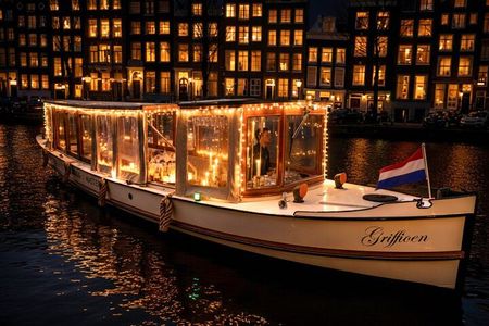 Amsterdam 2 Hours Candle Light Canal Cruise Tour