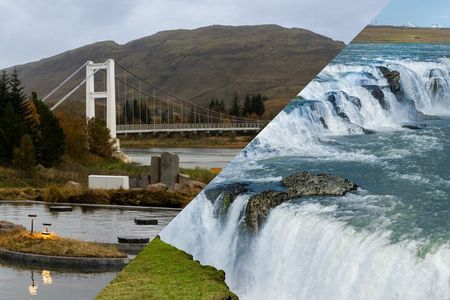 Golden Circle & Laugarás Lagoon from Reykjavik