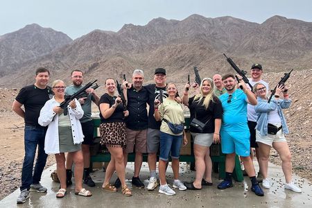 Las Vegas Outdoor Machine Gun and Rifle Shooting with Pickup