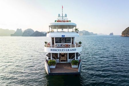 Hercules Cruise- Halong Bay One Day - Luxury Tour with 6 hours 