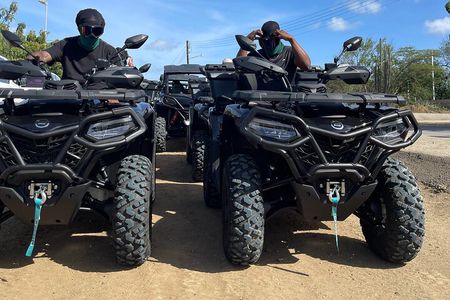 ATV-Quad Safari tour with Caving & Snorkeling Curacao