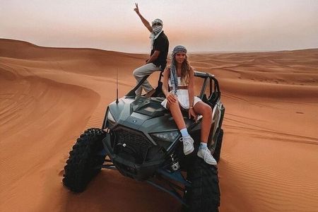 1-Hour Dubai Red Dunes Buggy Ride with Pickup & Drop-Off