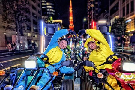 Guided Tokyo Go-Kart Tour: Tokyo Tower to Shibuya Crossing