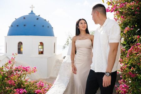 Santorini Wine Tasting + Blue Domes by Perfect Choice Travel