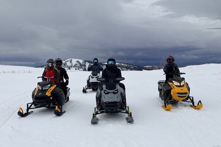 3 Hour Guided Snowmobile Trail Adventure