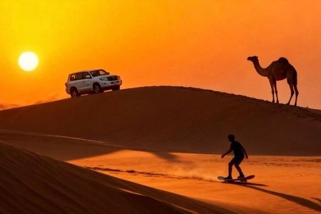 Doha: Half Day Desert Safari with Camel Ride and Inland Sea Tour
