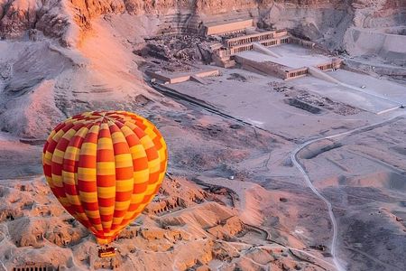 Hot Air Balloon Ride Over Luxor with West Bank Temples & Tombs