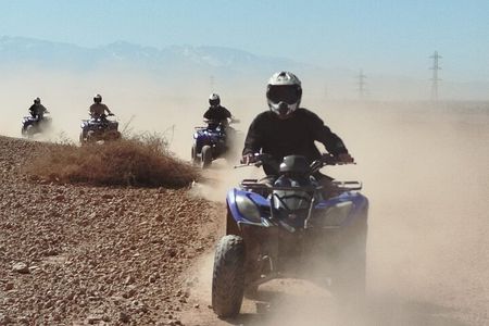 Agafay Desert Adventure Quad Biking and Sunset Camel Trek