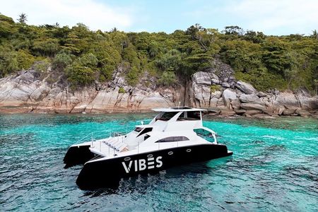 Similan Islands Premium Yacht Day Trip Max 30 Guests Meals&Pickup