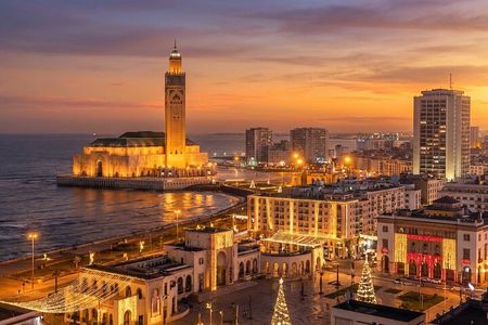Casablanca City Night Tour and Traditional Moroccan Dinner